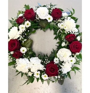 Punavalkoinen suruseppele kuva