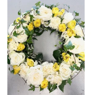 Stilfull begravningskrans image