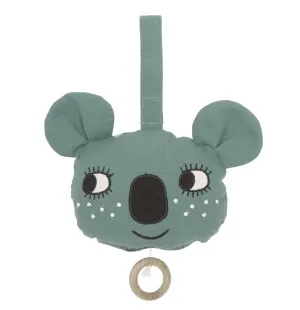 Musikmobil petrolblå koala image