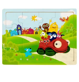 Babblarna retkellä Palapeli kuva