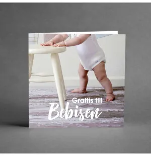 Kort "Grattis till bebisen" image