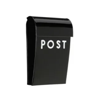 Postilaatikko mini musta kuva