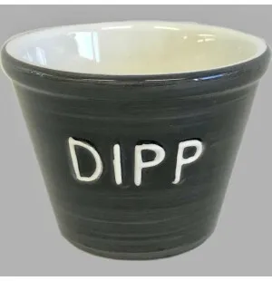 Dipp kulho musta kuva