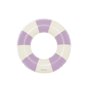 Badring randig lila/vit image