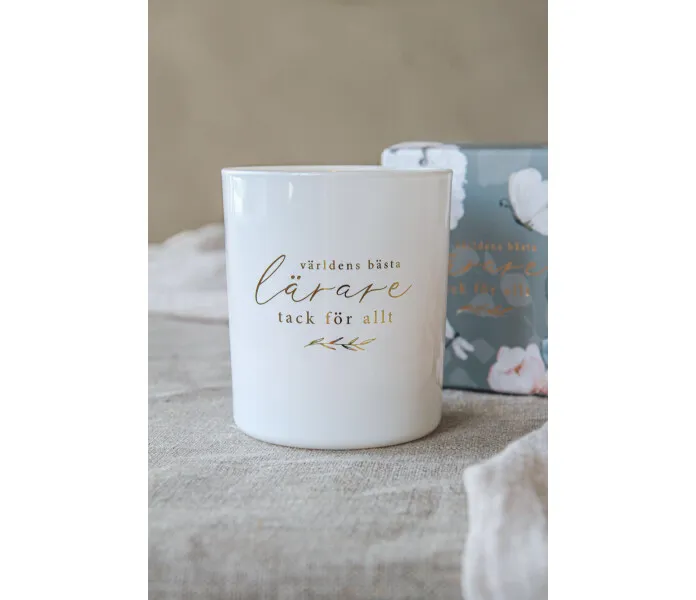 Vit gavolykta med text image