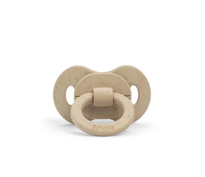 30115105116NA Bamboo Pacifier Newborn Pure Khaki Front SS23 PP kuva