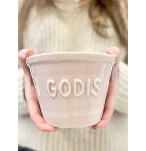 Vaaleanpunainen kulho "Godis" kuva