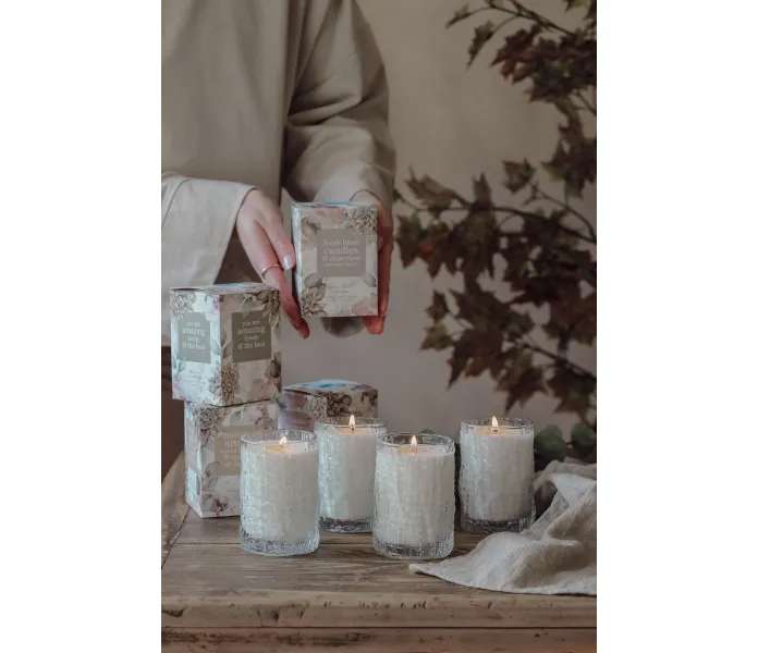 DOFTLJUS MAJAS COTTAGE FRESH LINEN COTTONFLOWER SPARKLING LEMON PROSECCO INSPIRATION3 image