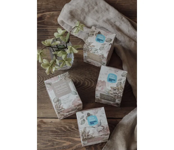 DOFTLJUS MAJAS COTTAGE FRESH LINEN COTTONFLOWER SPARKLING LEMON PROSECCO BOX OVAN2 image