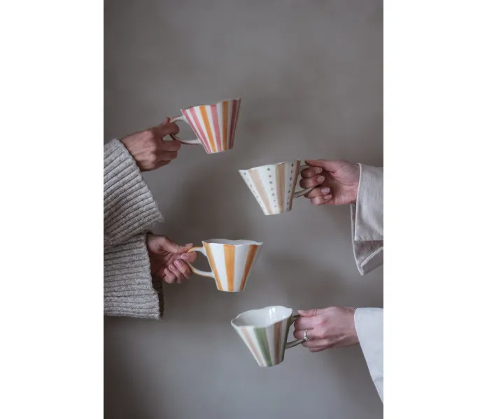 FEELGOOD MUGG DOTS STRIPES kuva