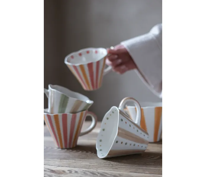 FEELGOOD MUGG DOTS STRIPES INSPIRATION kuva