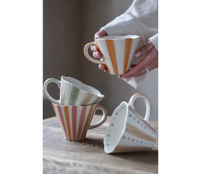 FEELGOOD MUGG DOTS STRIPES INSPIRATION2 kuva