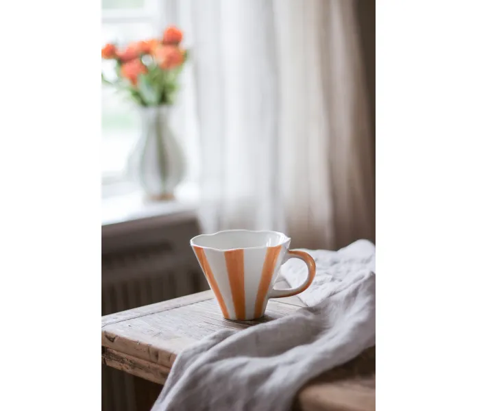 FEELGOOD OCKRA STRIPES MUGG INSPIRATION image
