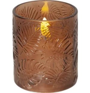LED-blockljus brun image