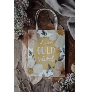 Gåvopåse Du är guld värd image