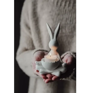 Majas Yoga Bunny för värmeljus image