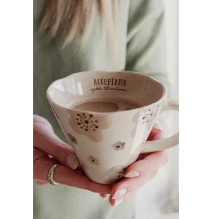 Mugg med texten Acceptans inre harmoni image