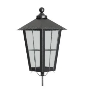 Harmaa hautalyhty iso kuva