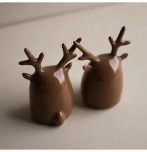 Deer Twins (2-set)-brun image