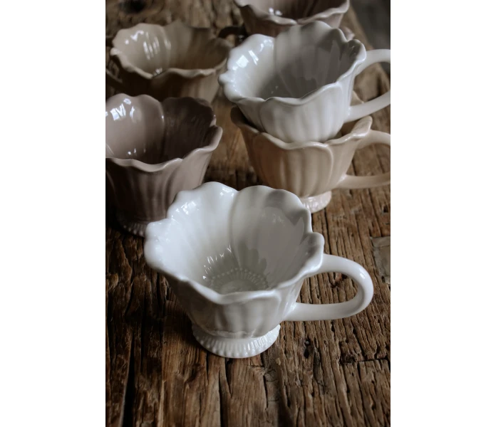 Blomstra mugg white inspo kuva