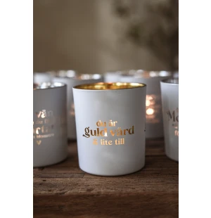 Lyhty ”Olet kullanarvoinen” kuva