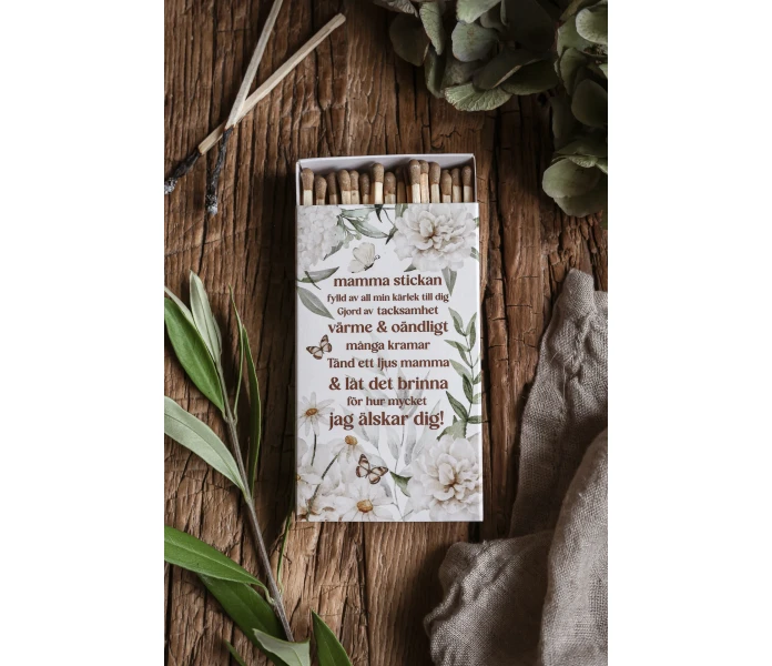 tandsticksask mamma majas cottage kuva