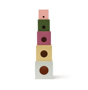 Kuber i trä 5 st image