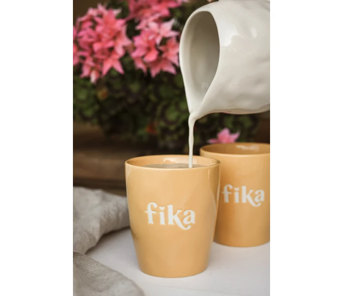 fika mugg ockra inspo majas cottage kuva