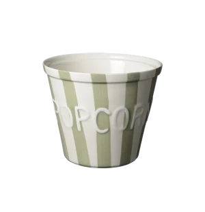 Popcorn-kulho vihreä/valkoinen  kuva