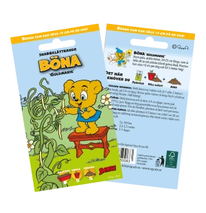 Bamse fröpåse böna kuva