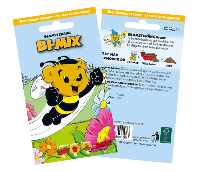 Blomsterang Bi mix kuva