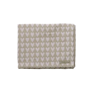 Keittiöpyyhe Sydän Beige kuva