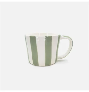 Mugg Capri grönrandig image