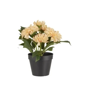 Konstgjord Dahlia - creme image