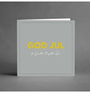 Kort "God Jul" image